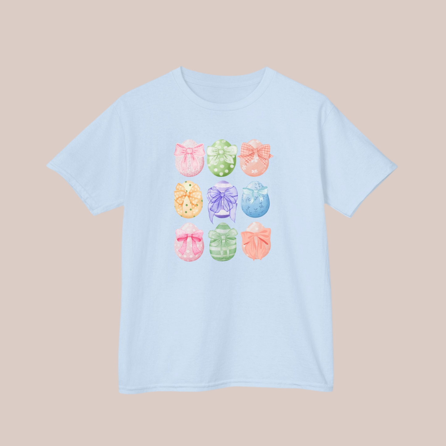 Coquette Easter Egg Girls TShirt