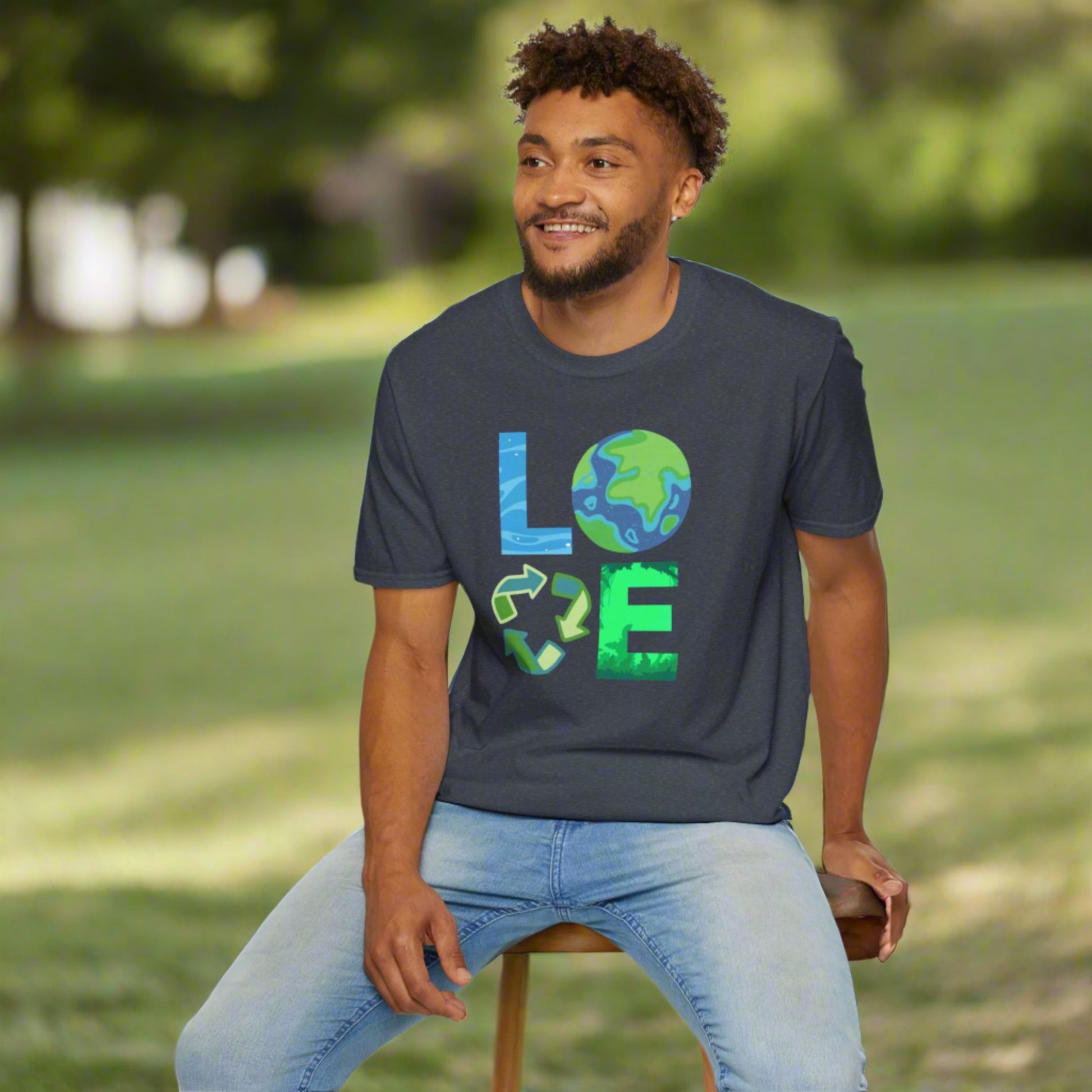 Image: A powerful and stylish Love Earth Day shirt designed to spread awareness about climate change and environmental protection. This unisex tee is perfect for families who want to celebrate Earth Day together. With a comfortable fit and an eye catching design, it is great for eco conscious individuals who want to make a statement about sustainability. An excellent choice for nature lovers and green living advocates, by jaecrece.