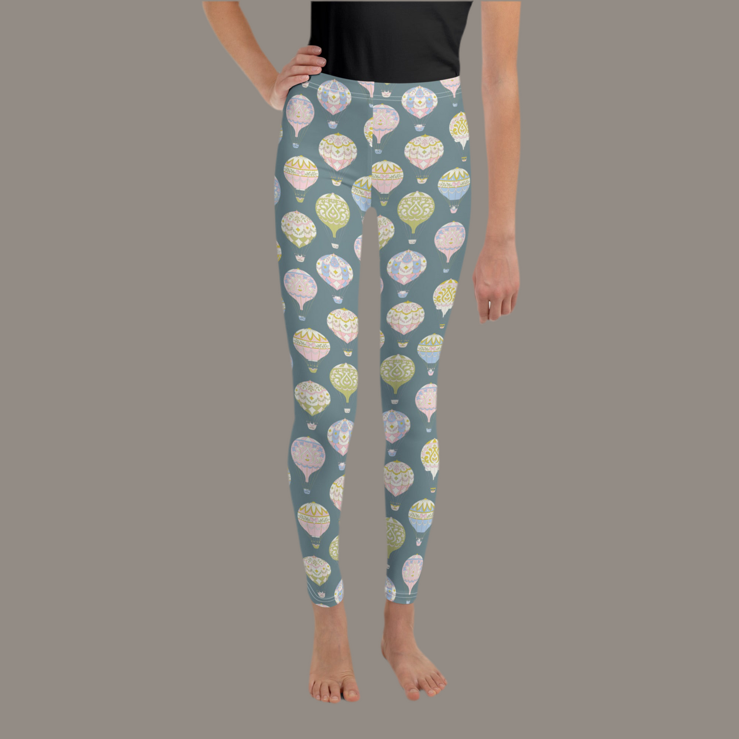 Hot Air Balloon Youth Leggings