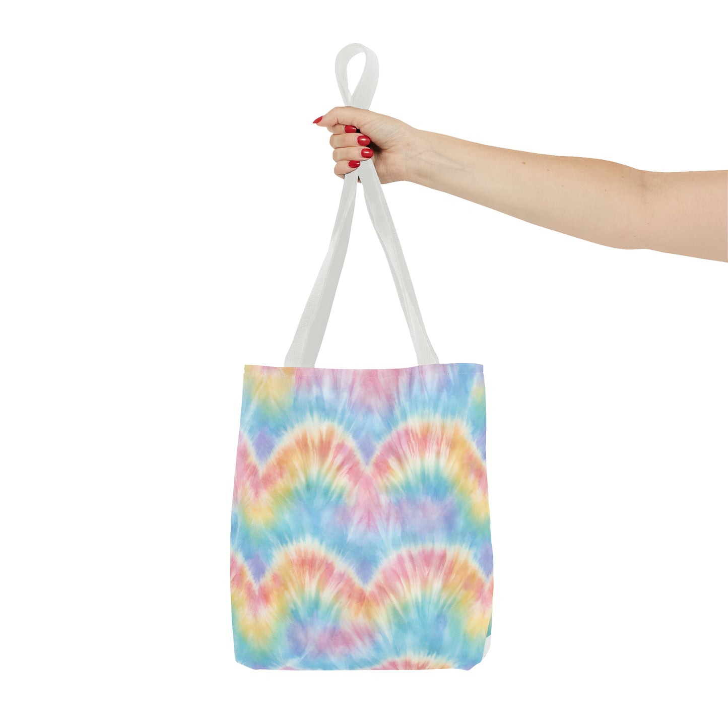 Tie Dye Hearts Tote Bag - jaecrece