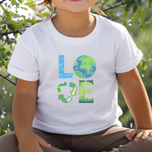 Image: A powerful and stylish Love Earth Day shirt designed to spread awareness about climate change and environmental protection. This unisex tee is perfect for families who want to celebrate Earth Day together. With a comfortable fit and an eye catching design, it is great for eco conscious individuals who want to make a statement about sustainability. An excellent choice for nature lovers and green living advocates, by jaecrece.