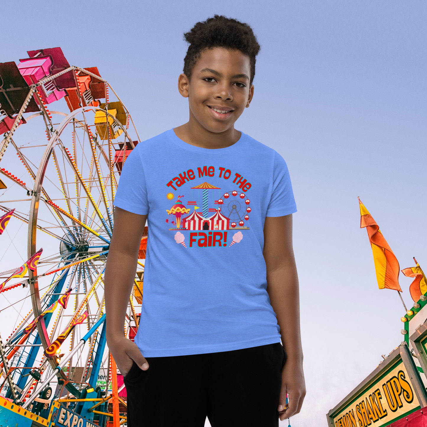 Take Me to the Fair Kids T-Shirt