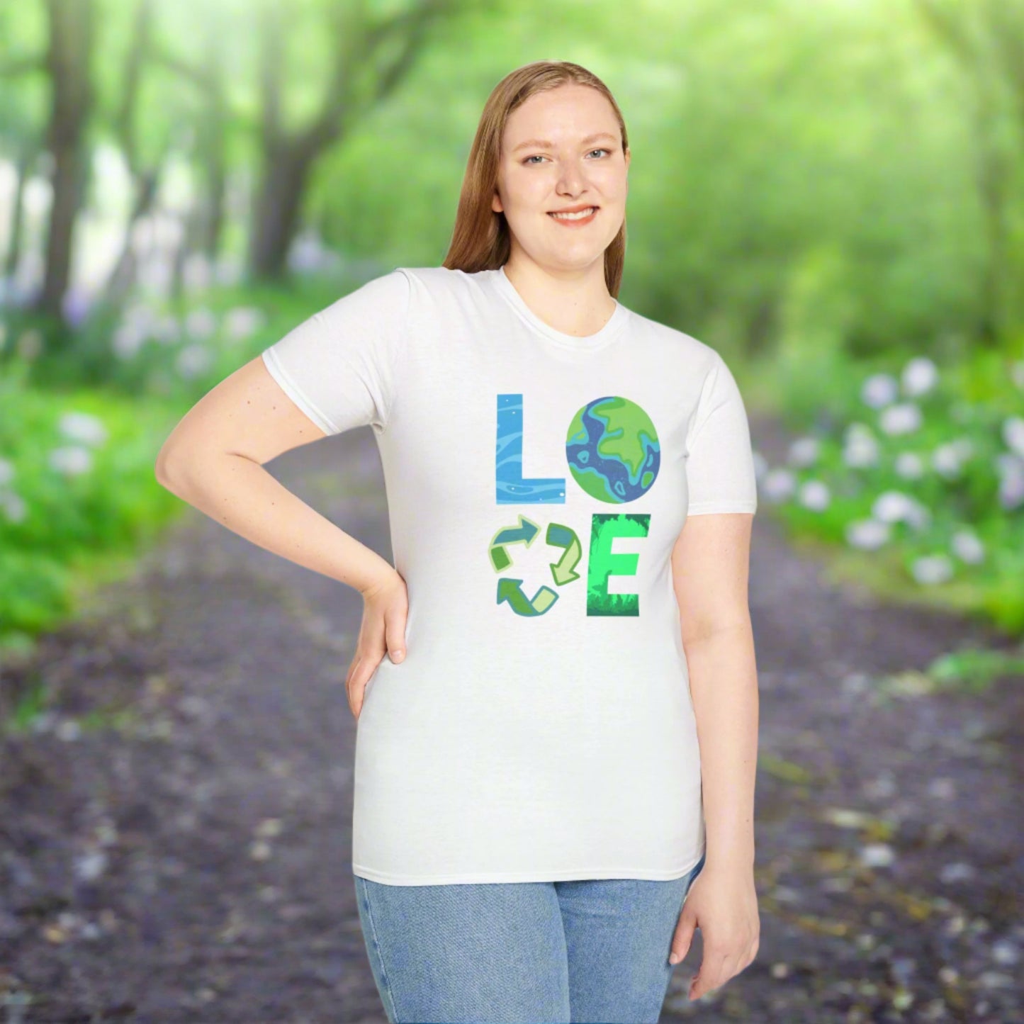 Image: A powerful and stylish Love Earth Day shirt designed to spread awareness about climate change and environmental protection. This unisex tee is perfect for families who want to celebrate Earth Day together. With a comfortable fit and an eye catching design, it is great for eco conscious individuals who want to make a statement about sustainability. An excellent choice for nature lovers and green living advocates, by jaecrece.