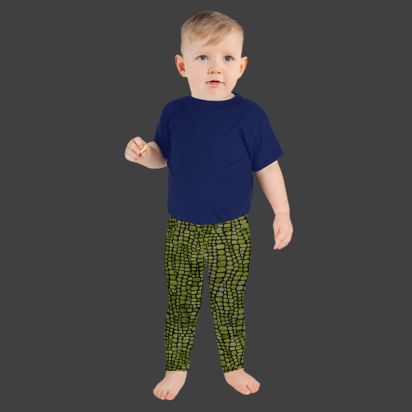Black and Green Snake Skin Pattern Halloween Toddler Leggings, Snake Skin Pattern Halloween Toddler Legging, Reptile Print Kid Yoga Pants, Dragon Child Costume Tights, Dinosaur Cosplay, Gift for Boy Girl, by jaecrece
