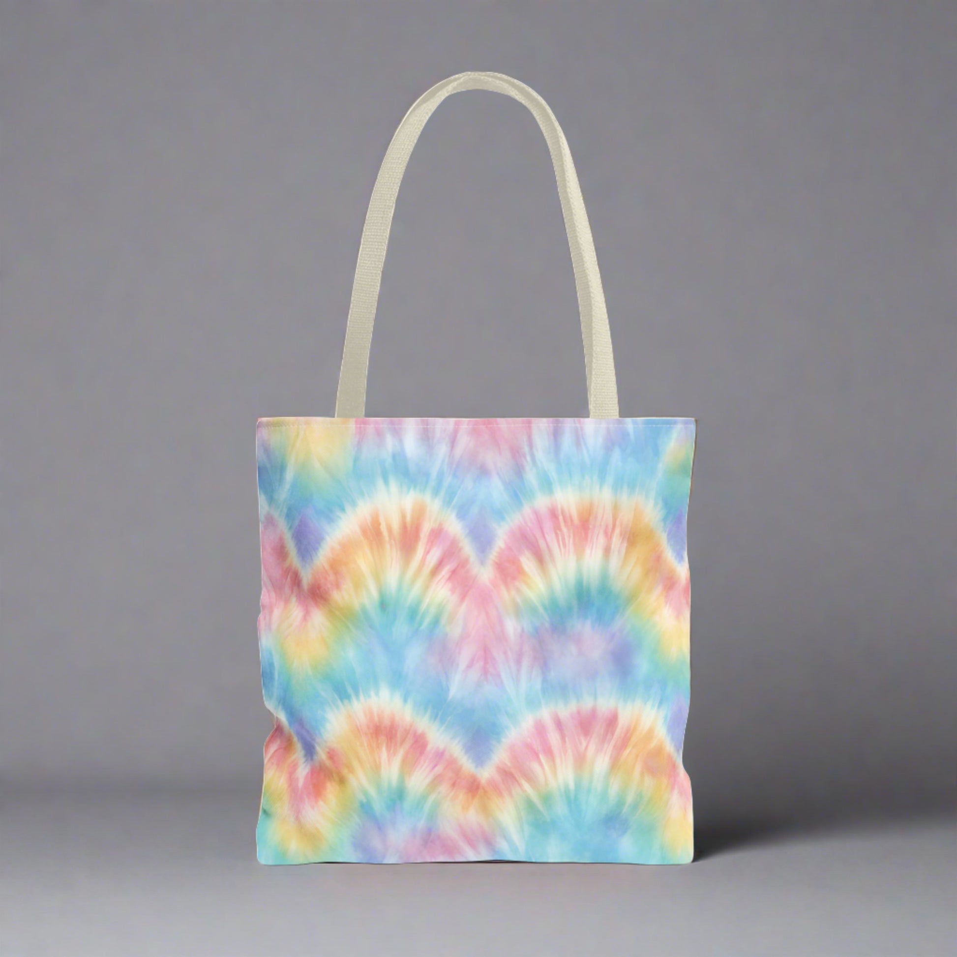 Tie Dye Hearts Tote Bag - jaecrece