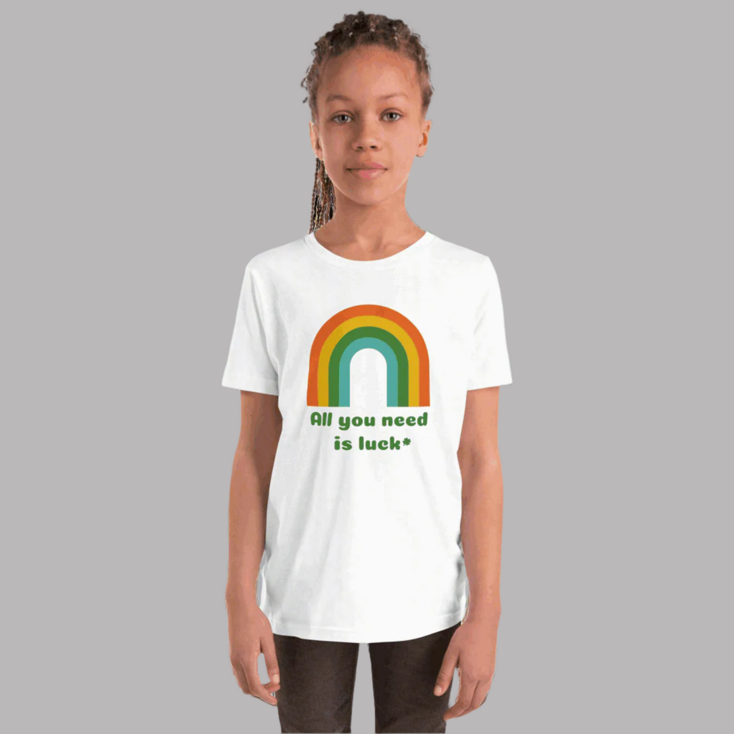 All You Need is Luck Youth Short Sleeve T-Shirt