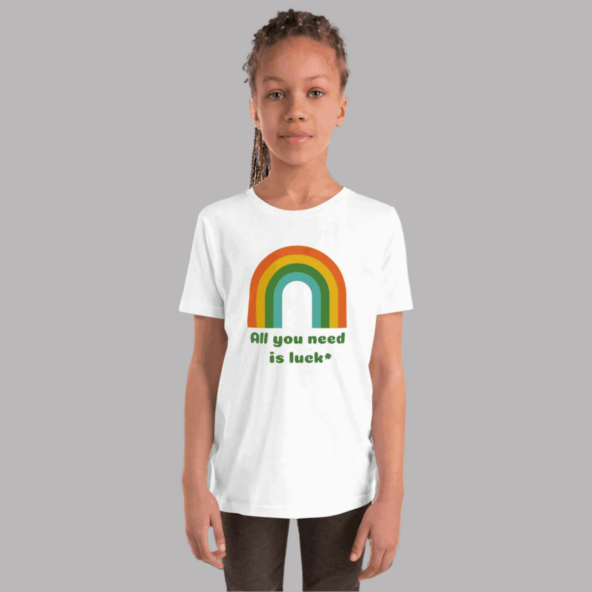 All You Need is Luck Youth Short Sleeve T-Shirt