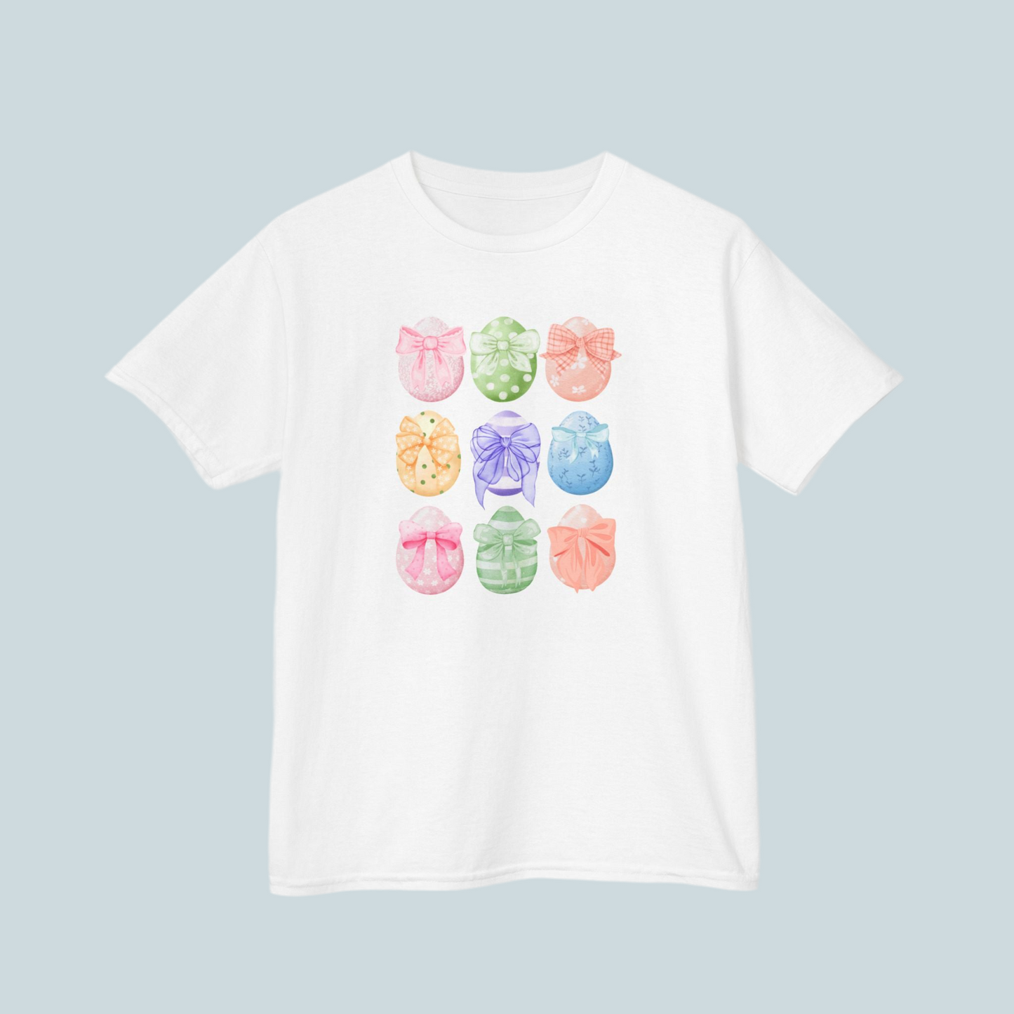 Coquette Easter Egg Girls TShirt