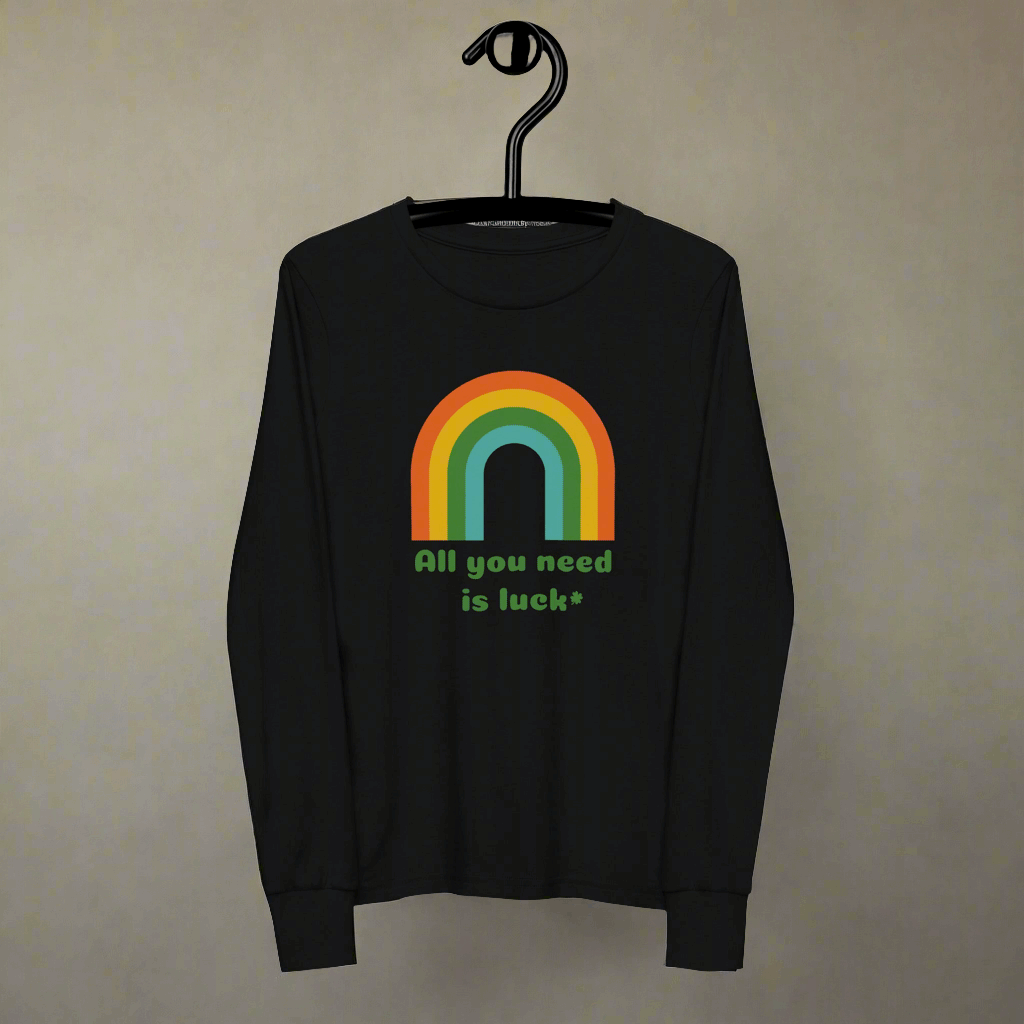 All You Need is Luck Youth Long Sleeve Tee