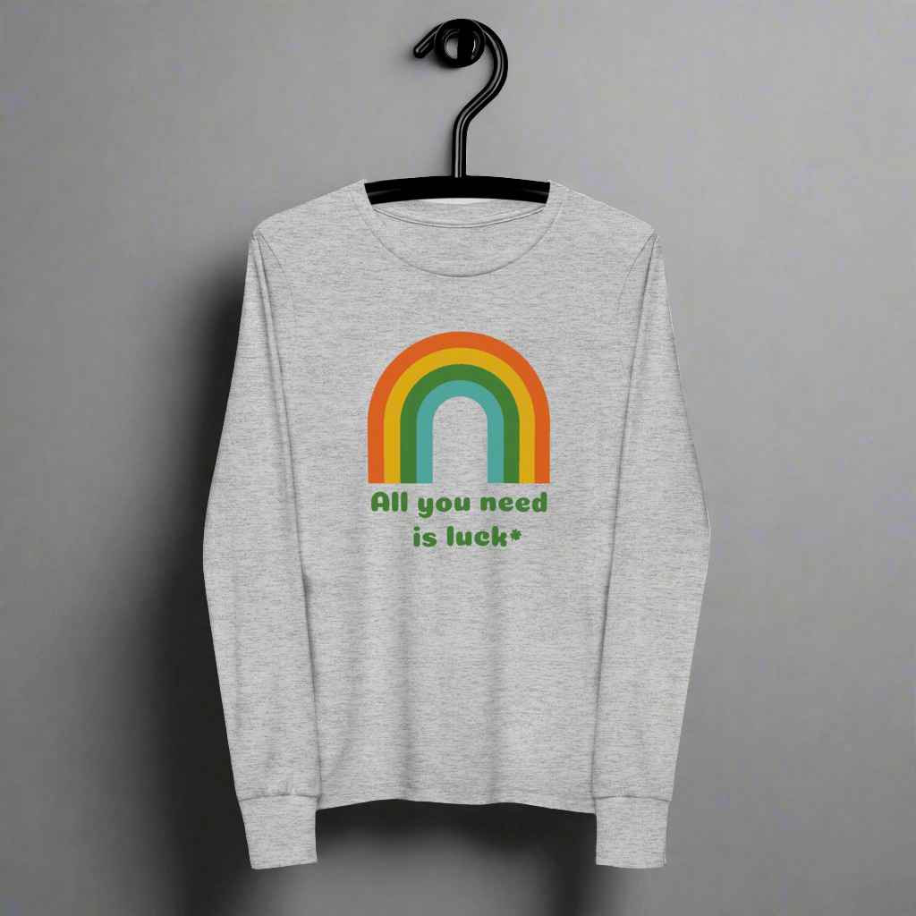 All You Need is Luck Youth Long Sleeve Tee