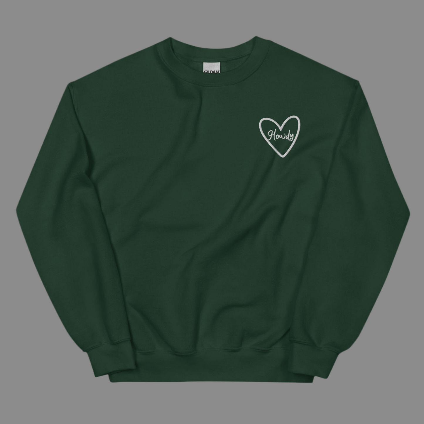 Howdy Embroidered Sweatshirt