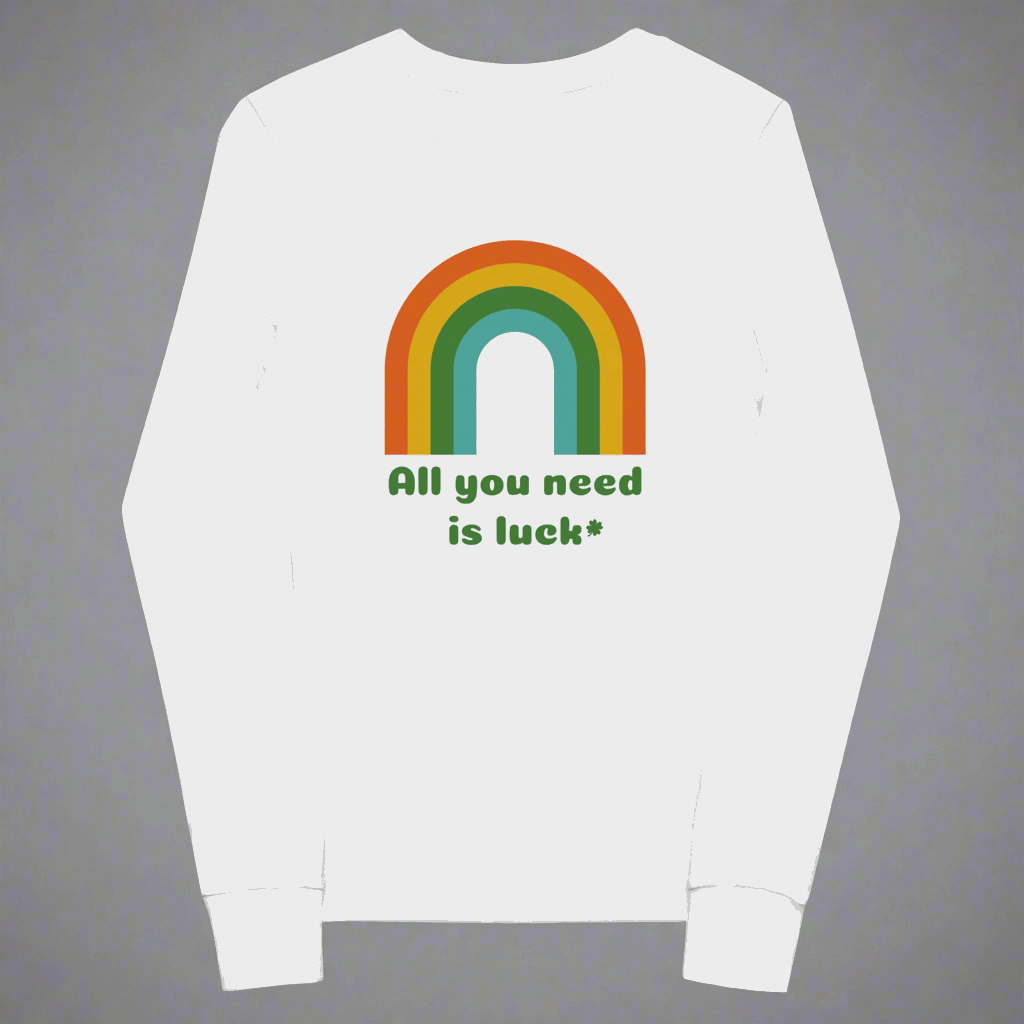All You Need is Luck Youth Long Sleeve Tee