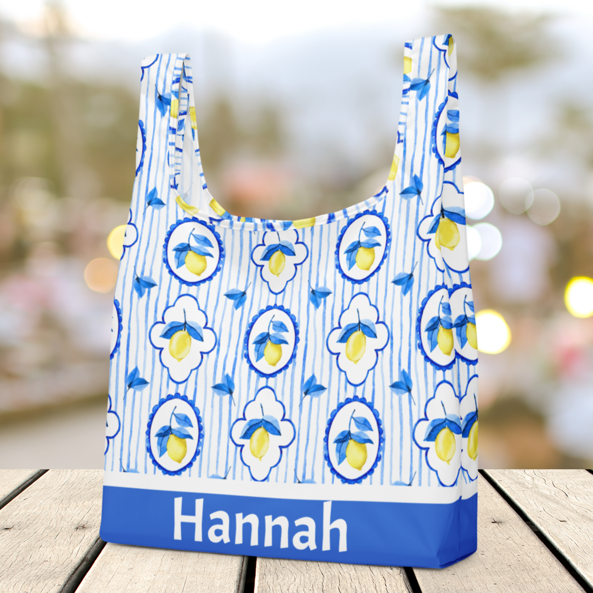 Celebrate La Dolce Vita with this Amalfi lemon tote bag, a coastal Mediterranean inspired accessory perfect for summer vacations. This washable grocery bag doubles as a chic Italian beach tote, lightweight enough for travel yet strong enough for shopping trips. With its foldable design and elastic strap, it’s easy to pack for Italy adventures or daily errands. A great tomato girl summer bag, travel tote bag, or thoughtful gift for her.