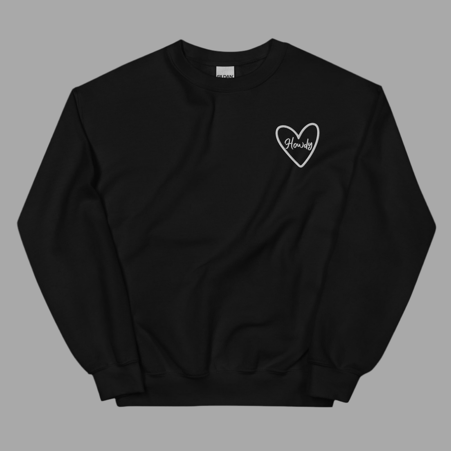 Howdy Embroidered Sweatshirt