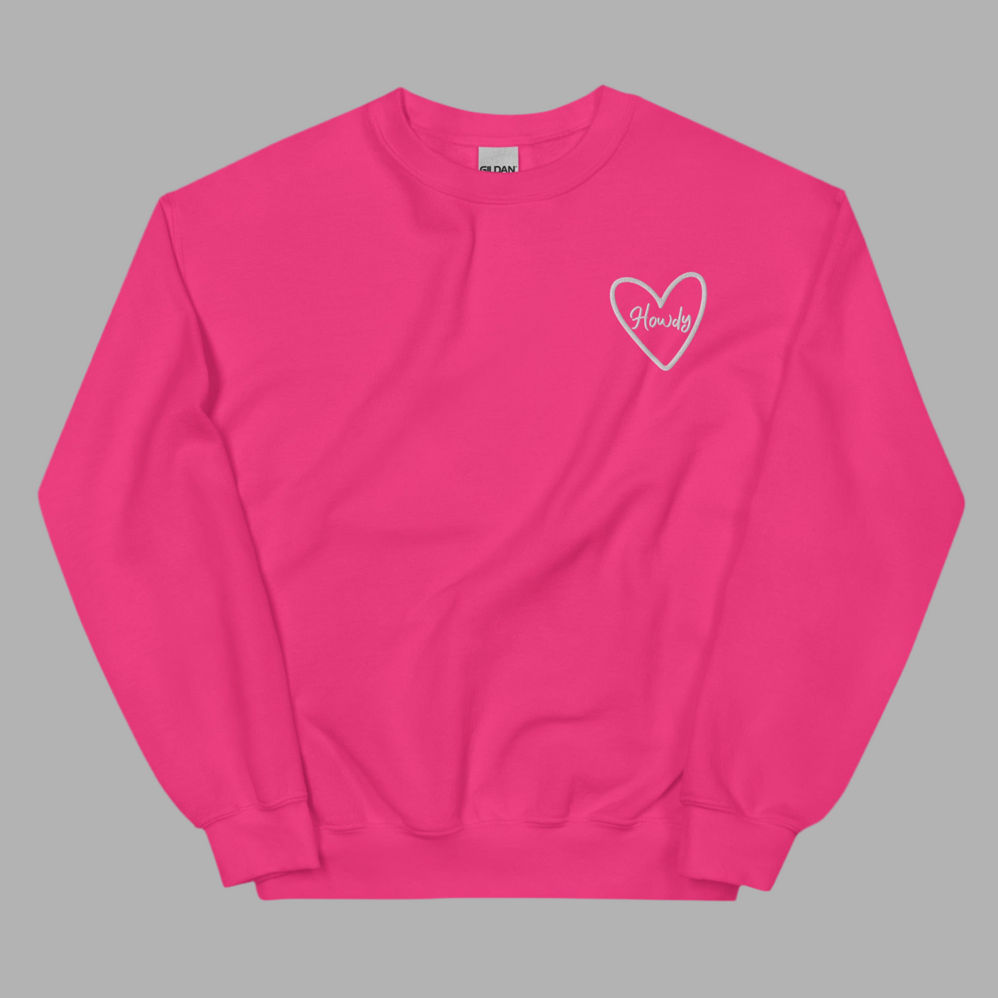 Howdy Embroidered Sweatshirt