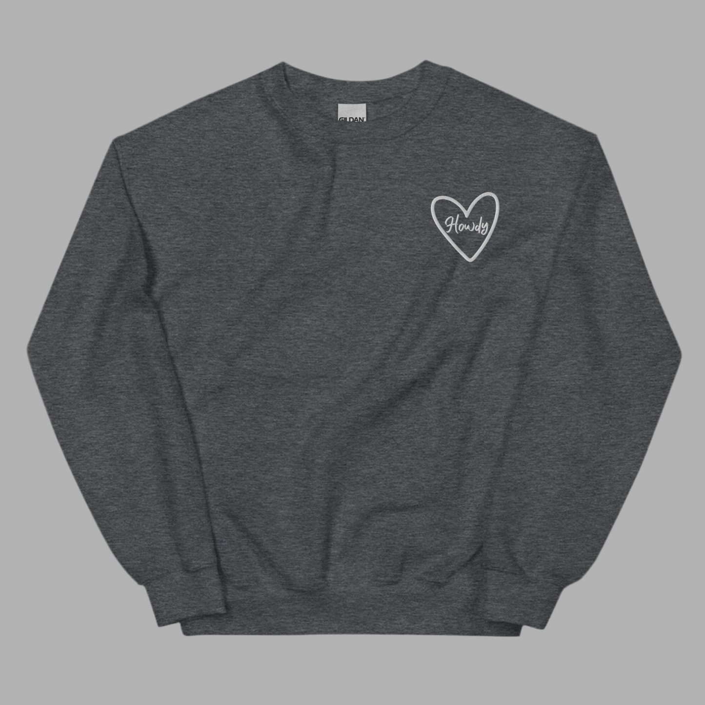 Howdy Embroidered Sweatshirt