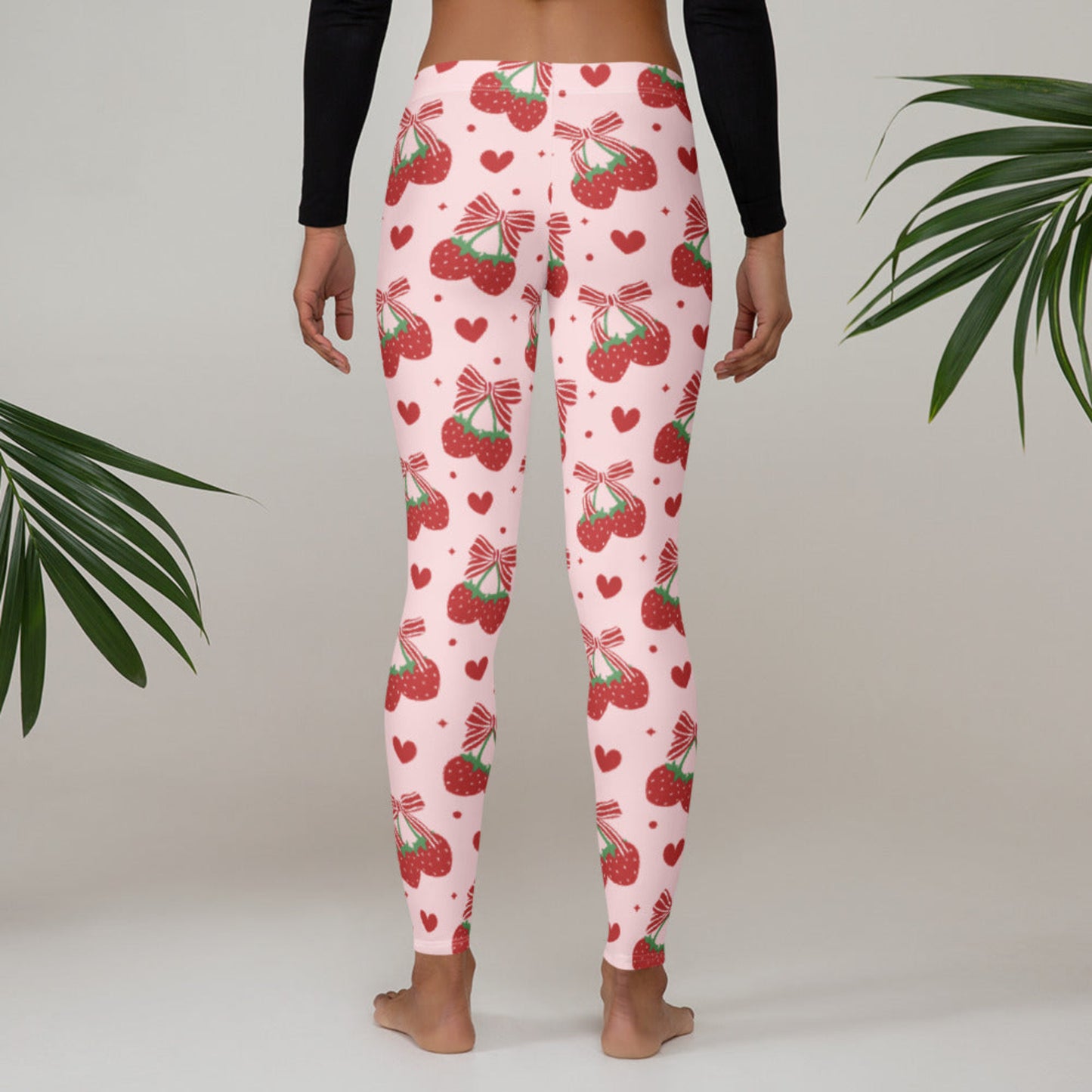 Image: Feminine and fun, these strawberry and bow print leggings are made for women who lean into soft style with confidence. Offered in sizes XS to XL, they’re ideal for relaxed weekends, casual errands, or matching moments with your mini. Whether you’re gifting or wearing them yourself, these leggings bring a cute aesthetic and a flattering fit to any setting, by jaecrece.