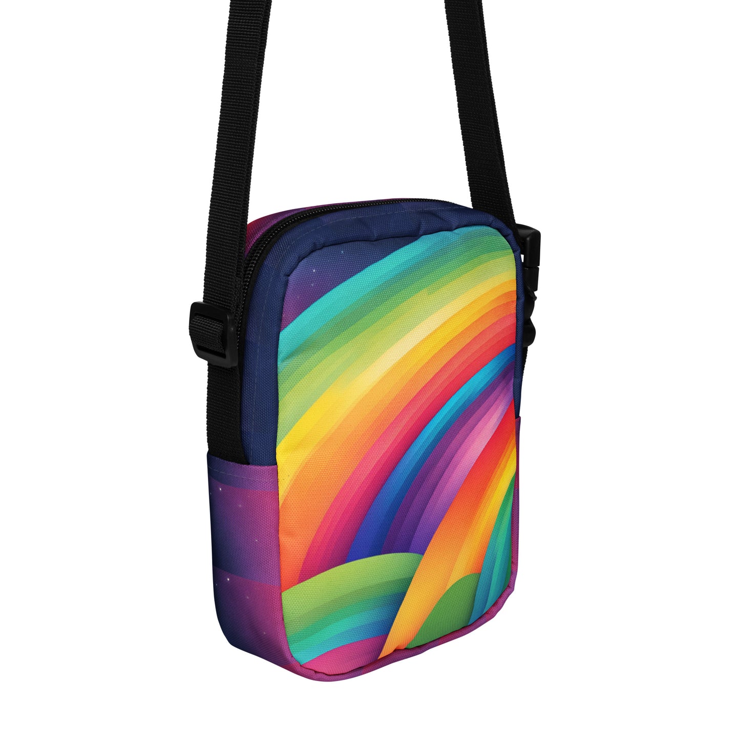 Rainbow Love Utility Crossbody Bag