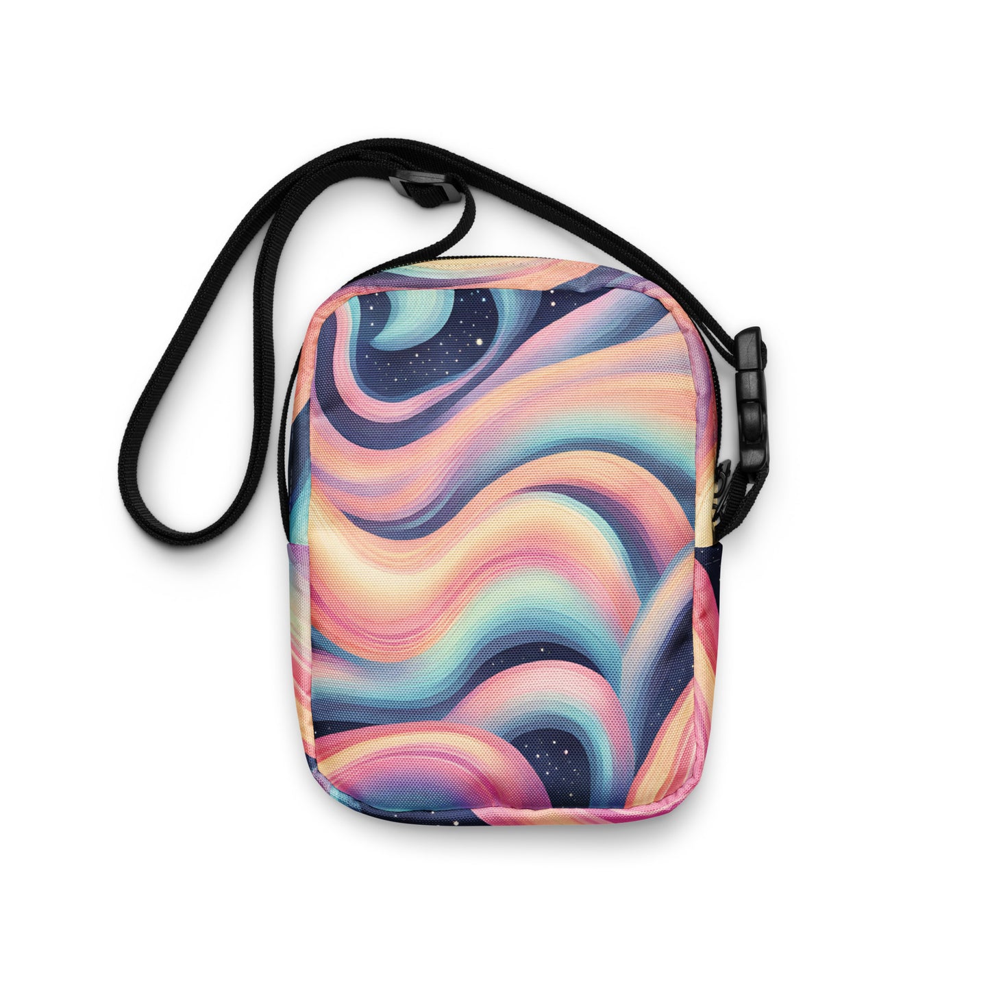 Pastel Milky Way Utility Crossbody Bag