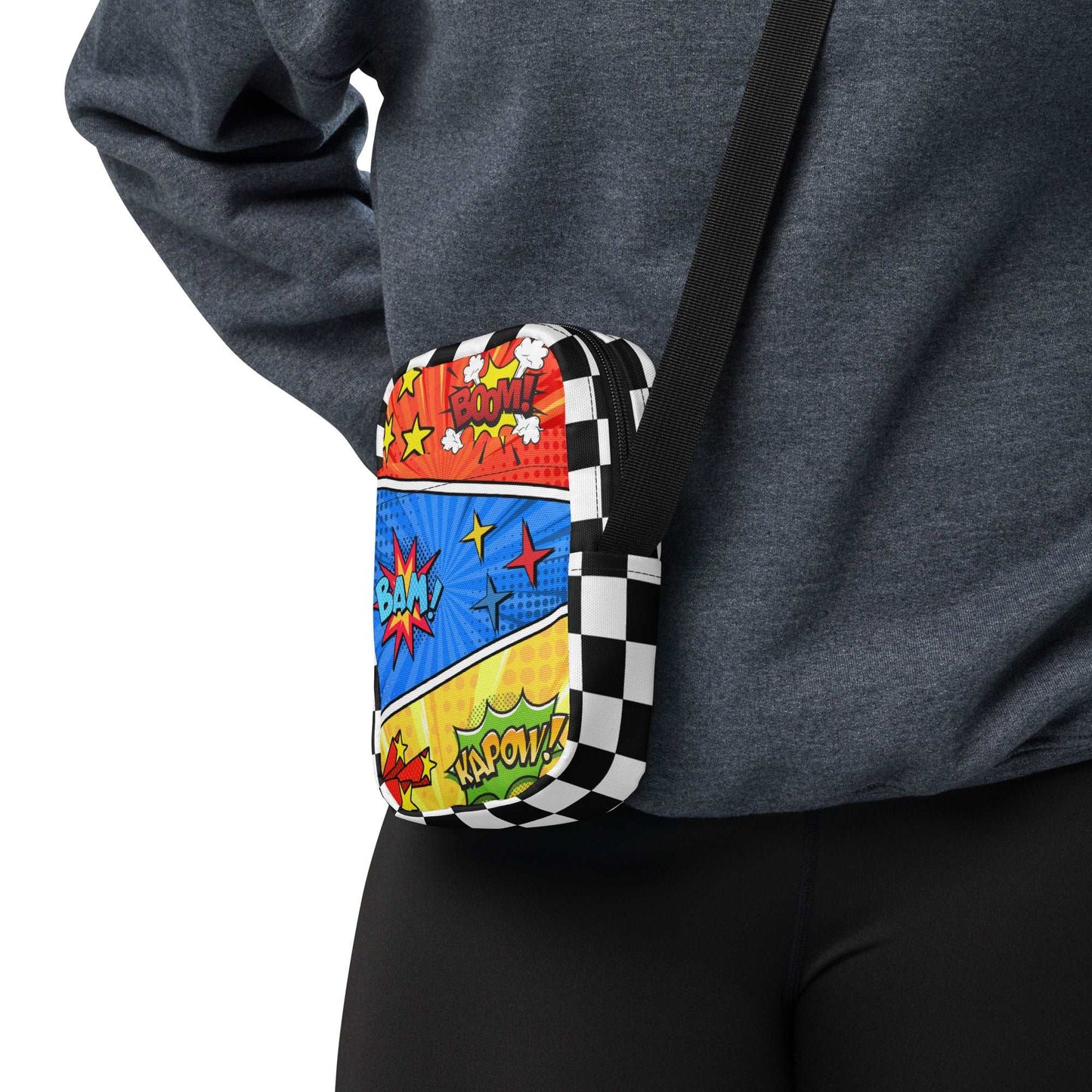 Comic Book Utility Crossbody Bag