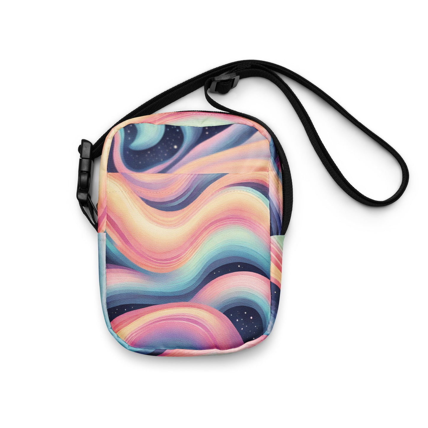 Pastel Milky Way Utility Crossbody Bag