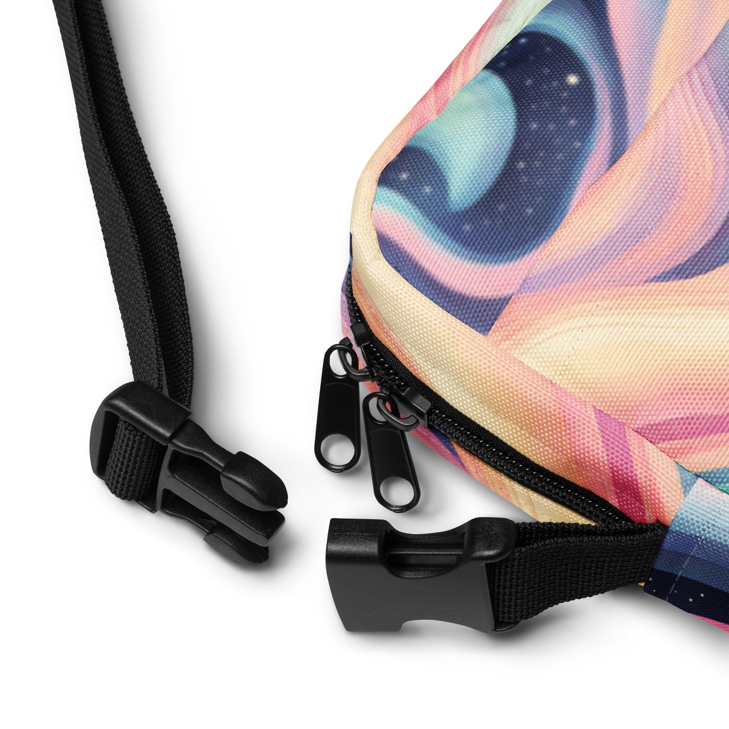 Pastel Milky Way Utility Crossbody Bag