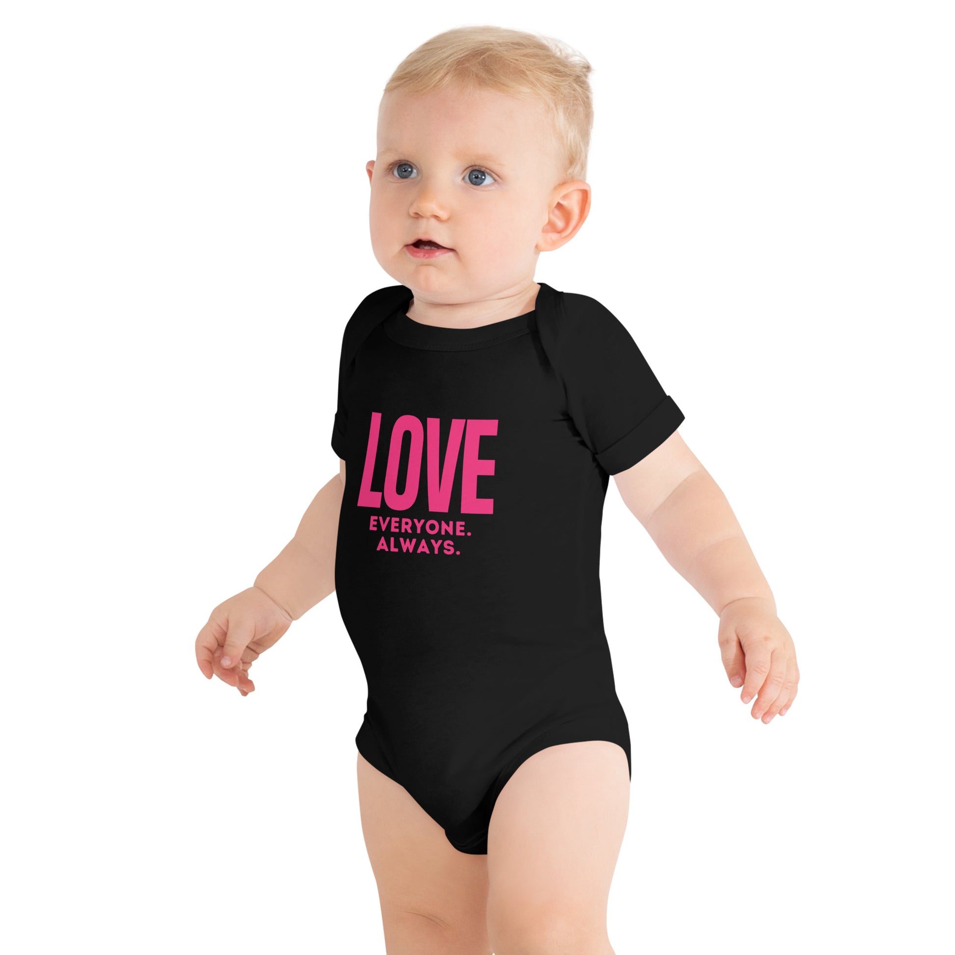 LOVE Everyone. Always.  Valentine Baby Onesie - jaecrece
