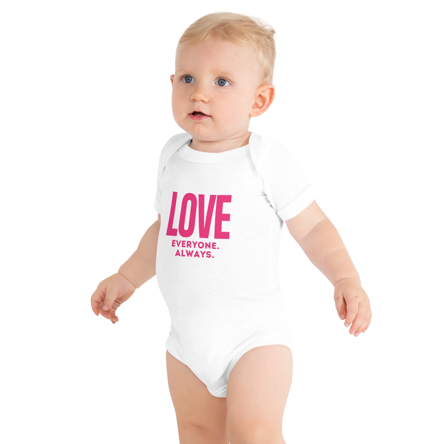 LOVE Everyone. Always.  Valentine Baby Onesie - jaecrece