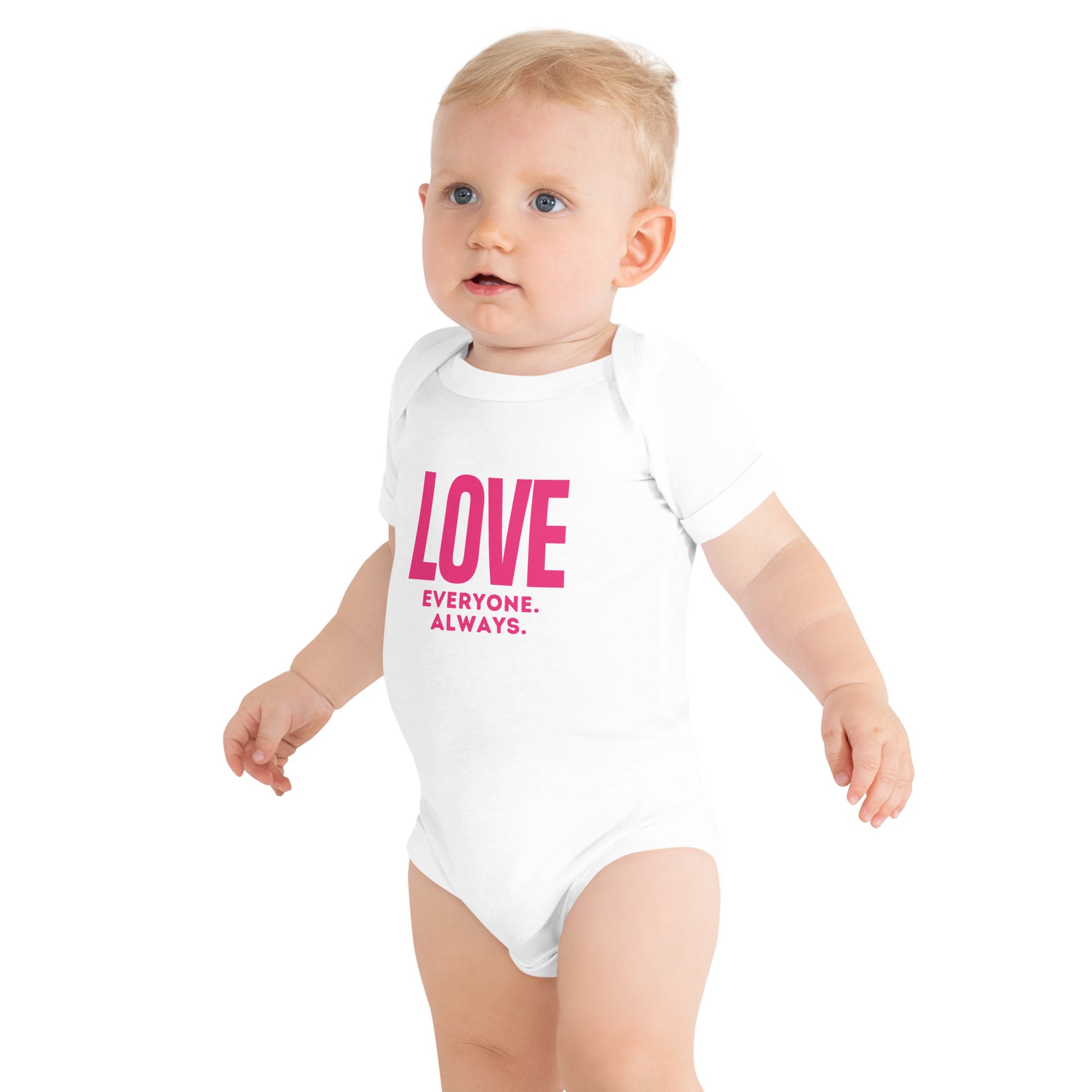 LOVE Everyone. Always.  Valentine Baby Onesie - jaecrece