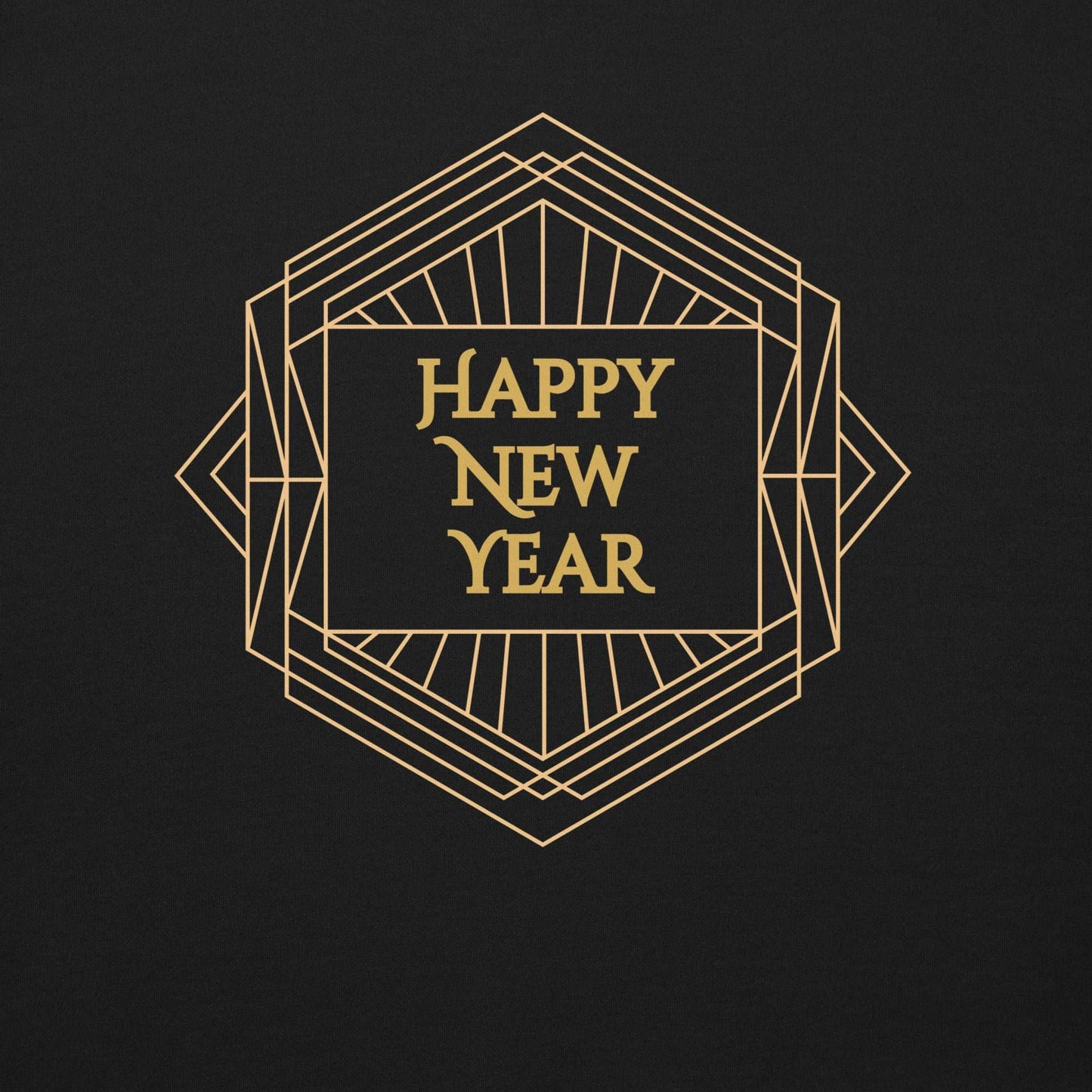 Art Deco New Year Unisex Premium Sweatshirt, by jaecrece.com