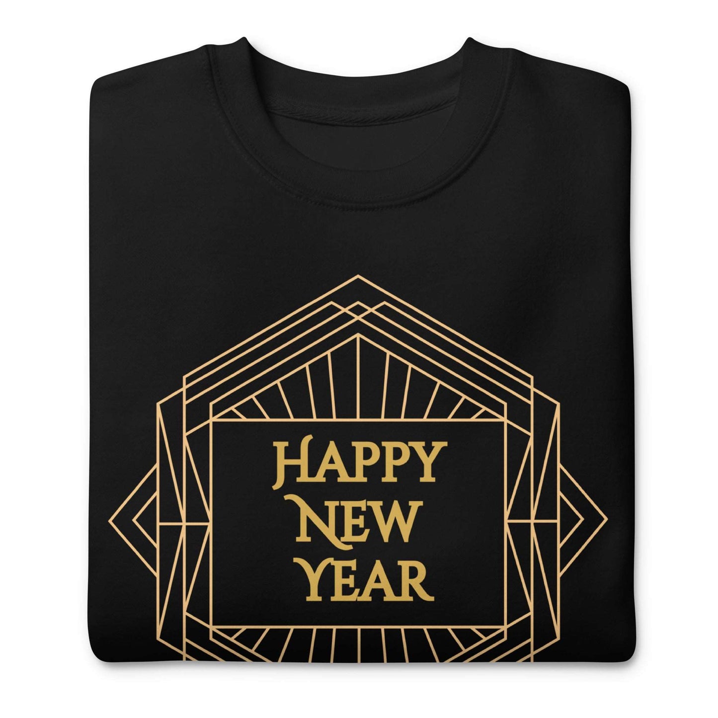 Art Deco New Year Unisex Premium Sweatshirt, by jaecrece.com