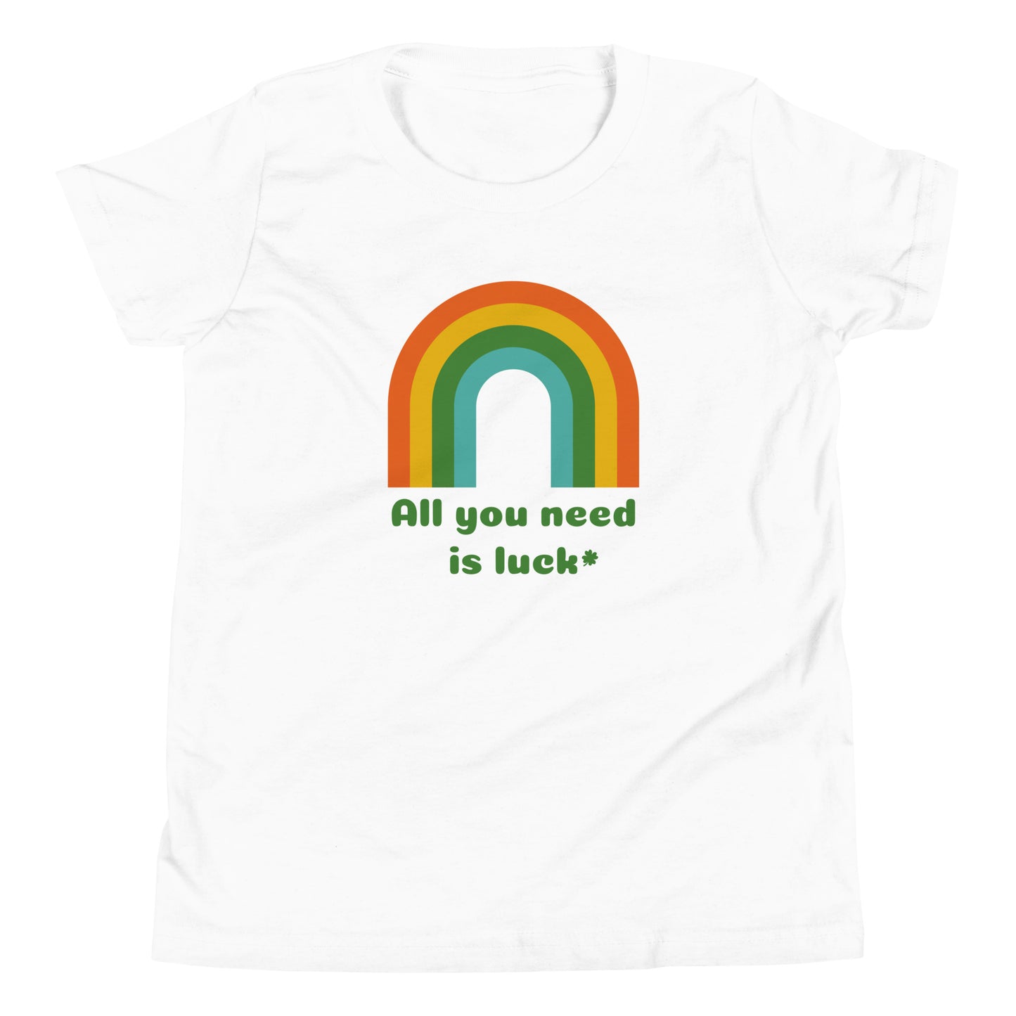 All You Need is Luck Youth Short Sleeve T-Shirt - jaecrece