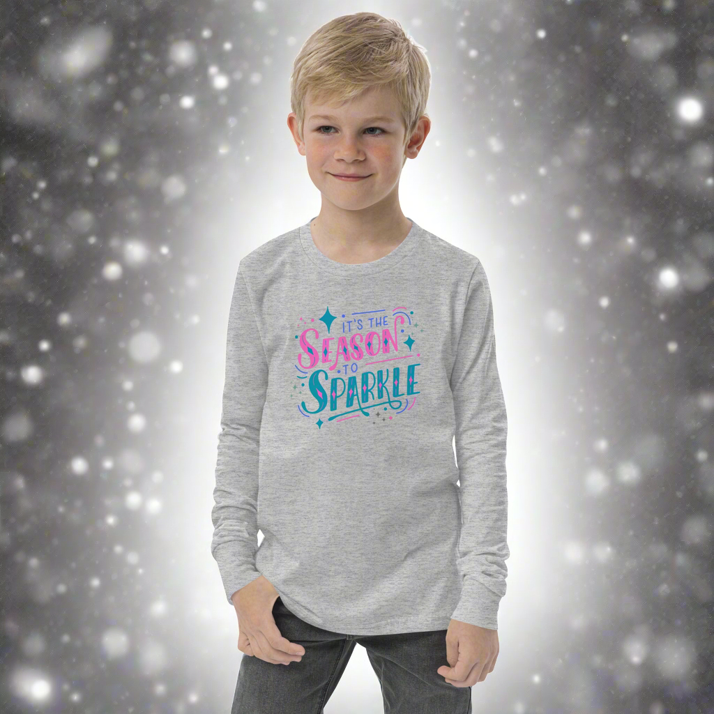 Its the Season to Sparkle Youth Long Sleeve Tee