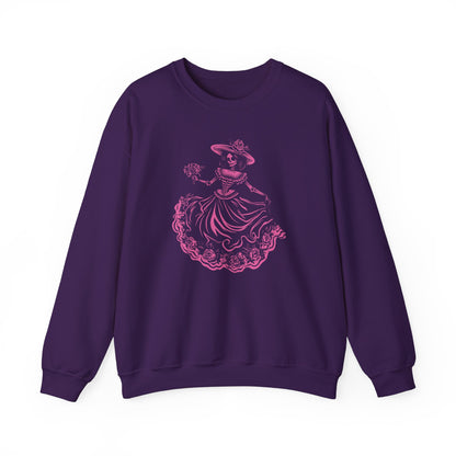 Day of the Dead Catrina Skeleton Sweatshirt
