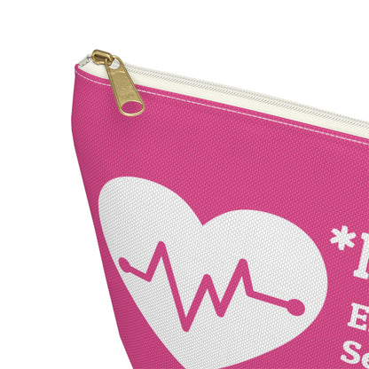 Pink Medical Alert Pouch for Kids