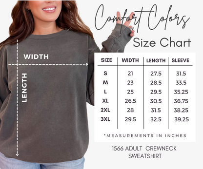 Vintage Mermaid Sweatshirt | Comfort Colors Ocean Graphic Pullover for Women, Teens & Coastal Style