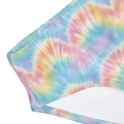 Tie Dye Girls Two Piece Swimsuit - jaecrece