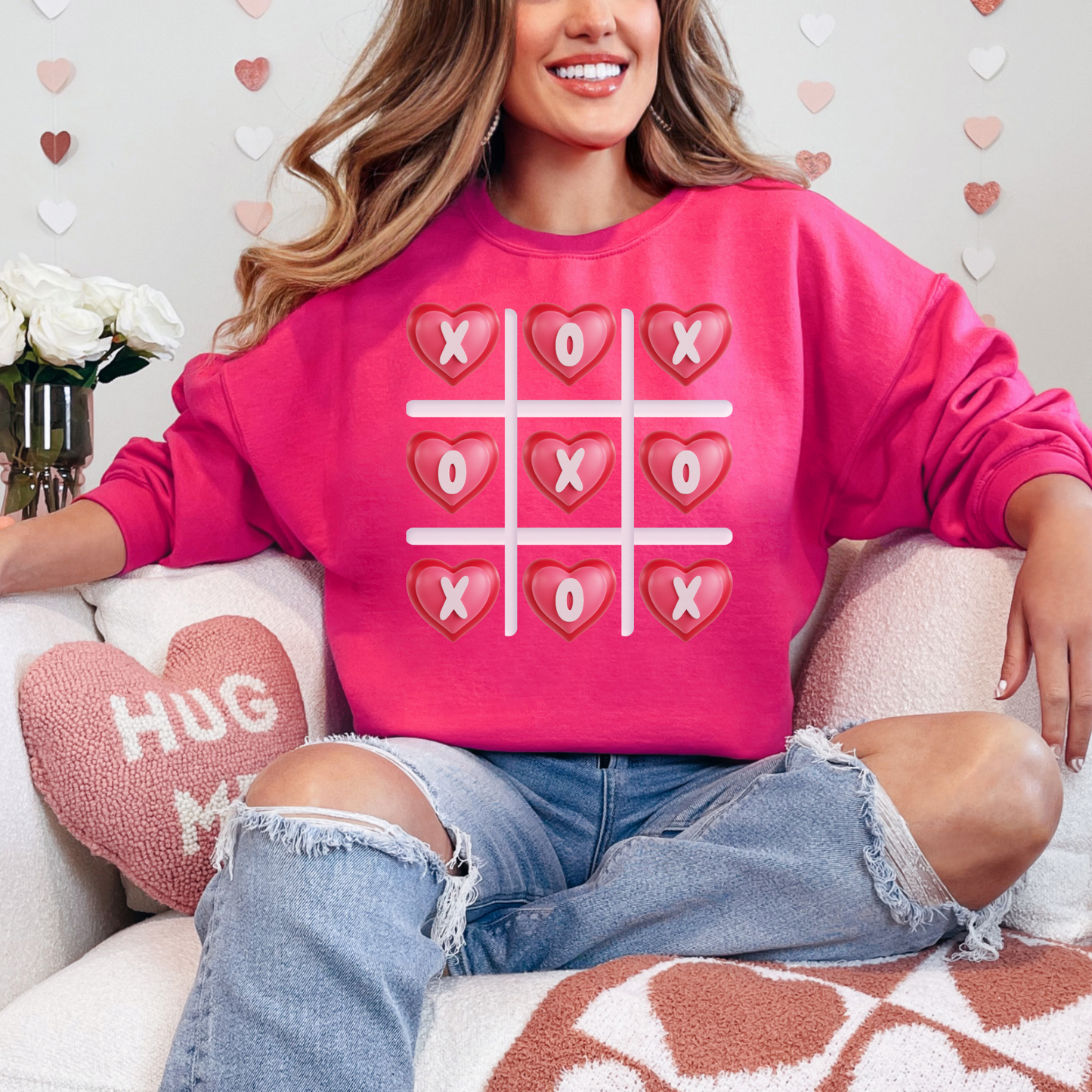 XOXO Valentines Day Sweatshirt