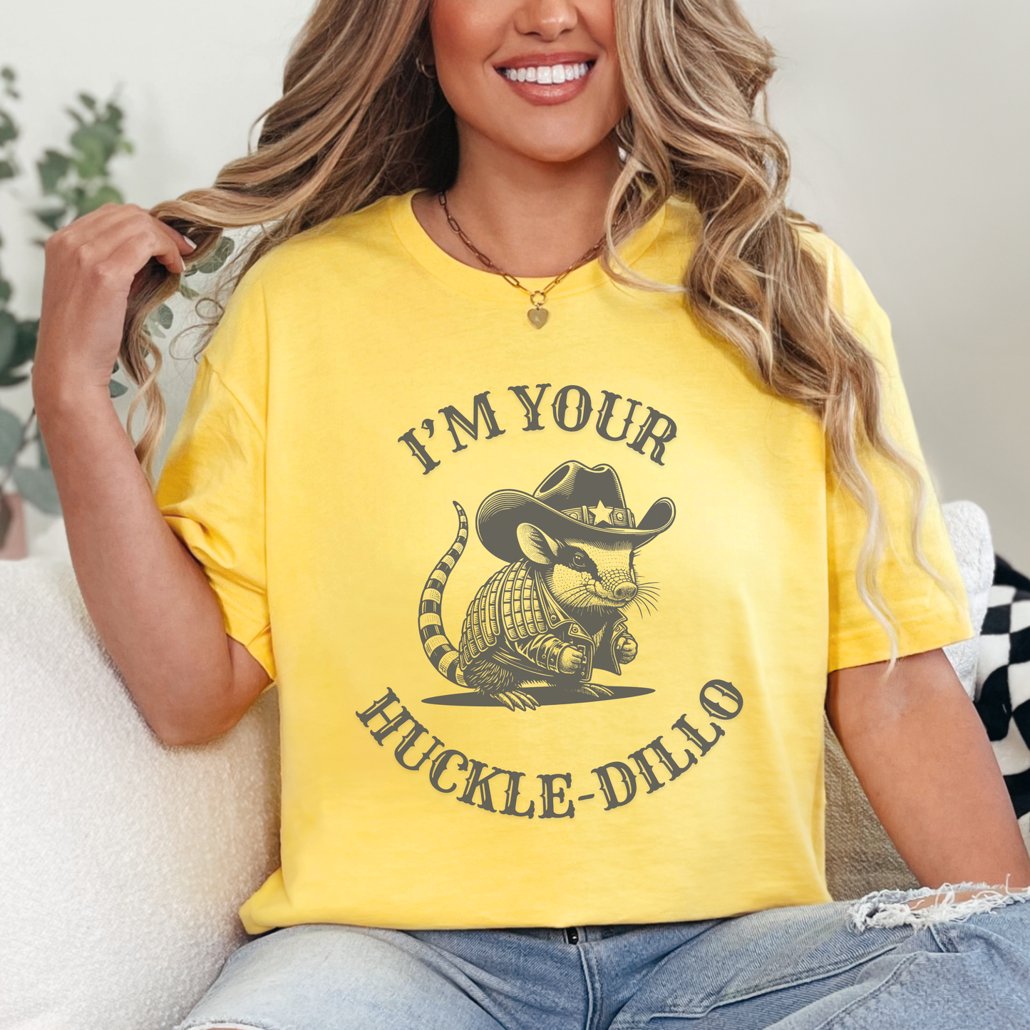 I'm Your Huckle-Dillo Funny Armadillo Tshirt