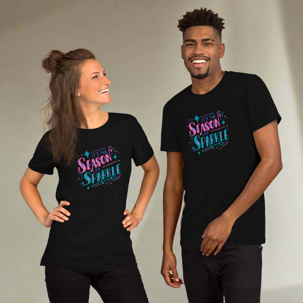 Es la camiseta unisex Season to Sparkle