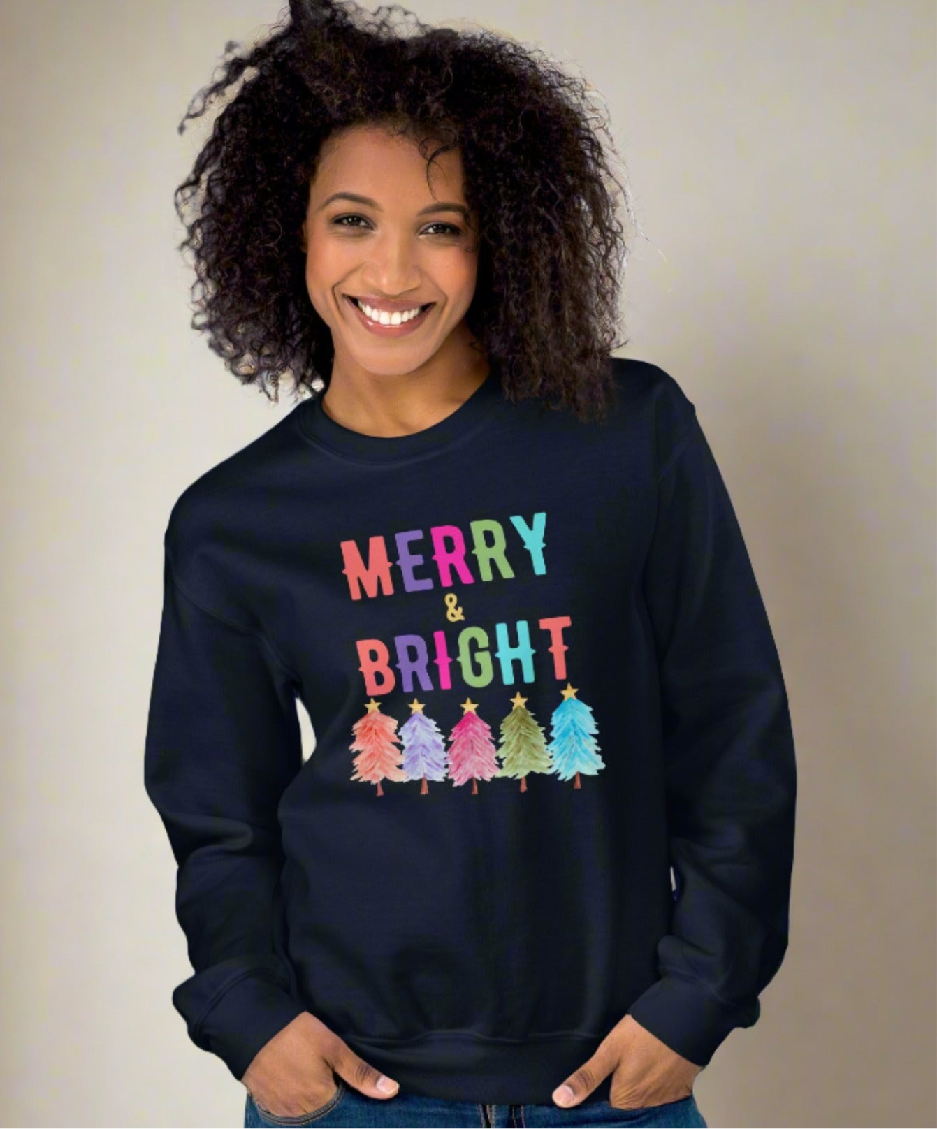 Merry and Bright Unisex Sweatshirt