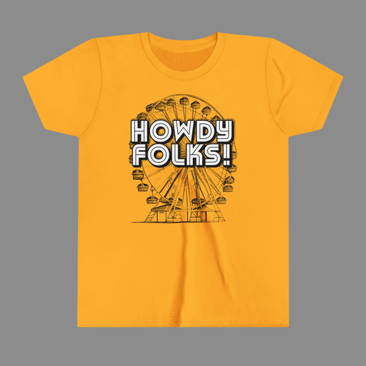 Howdy Folks State Fair of Texas Youth Shirt