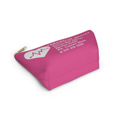 Pink Medical Alert Pouch for Kids
