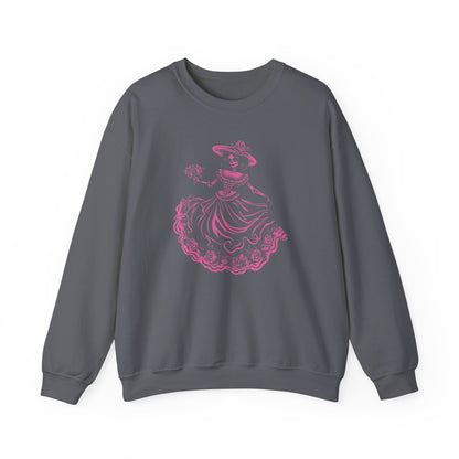 Day of the Dead Catrina Skeleton Sweatshirt
