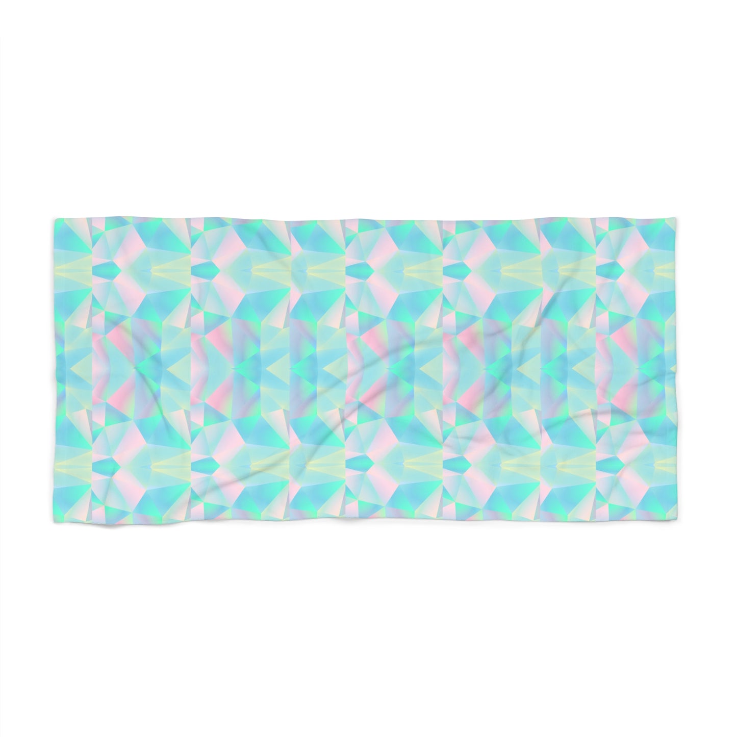 Make a splash at the beach or poolside with our Pastel Prisms Beach Towel, available in two sizes for your convenience. Crafted from high-quality materials, this towel offers absorbency and softness, perfect for drying off after a swim. Embrace vibrant pastel hues and elevate your beach experience with this stylish and functional accessory.