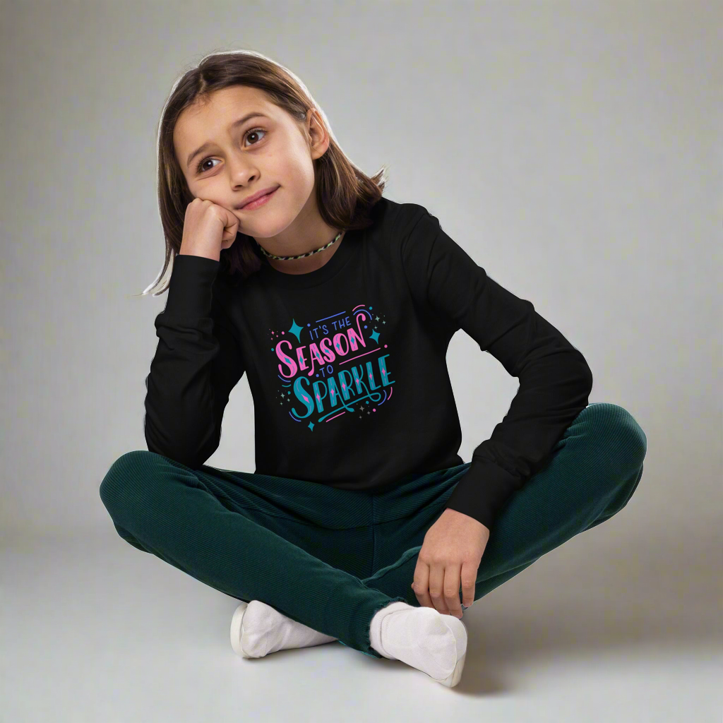 Its the Season to Sparkle Youth Long Sleeve Tee