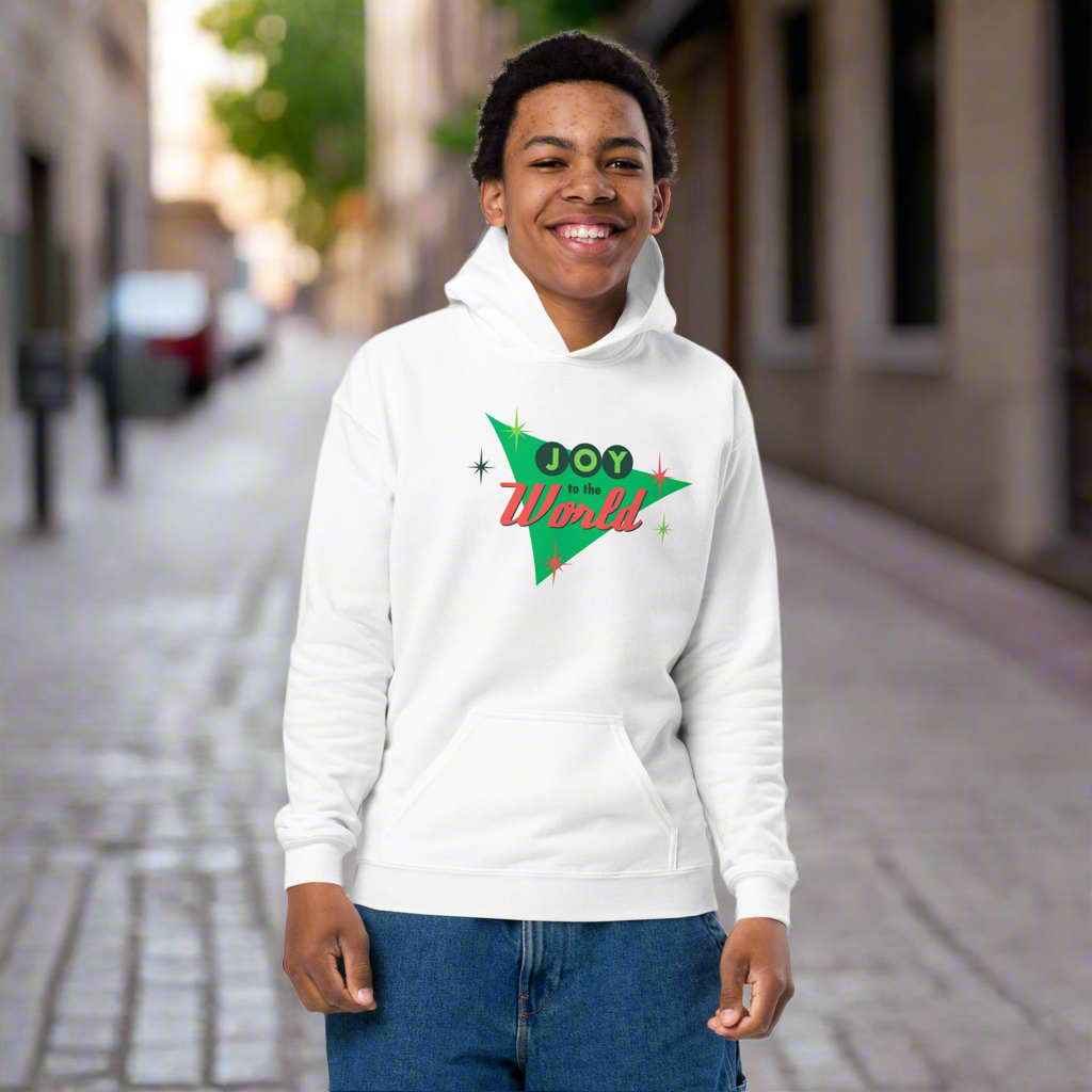 Joy to the World Youth Heavy Blend Hoodie