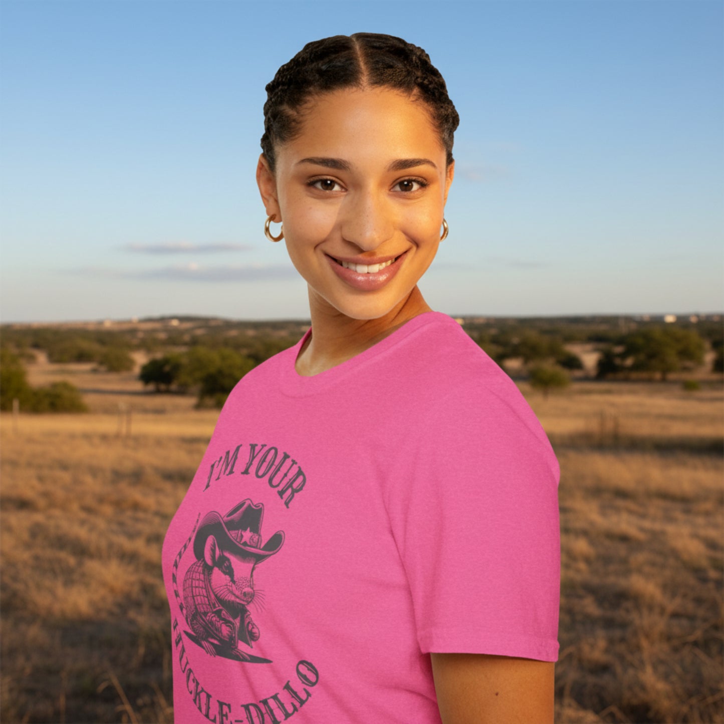 I'm Your Huckle-Dillo Funny Armadillo Tshirt
