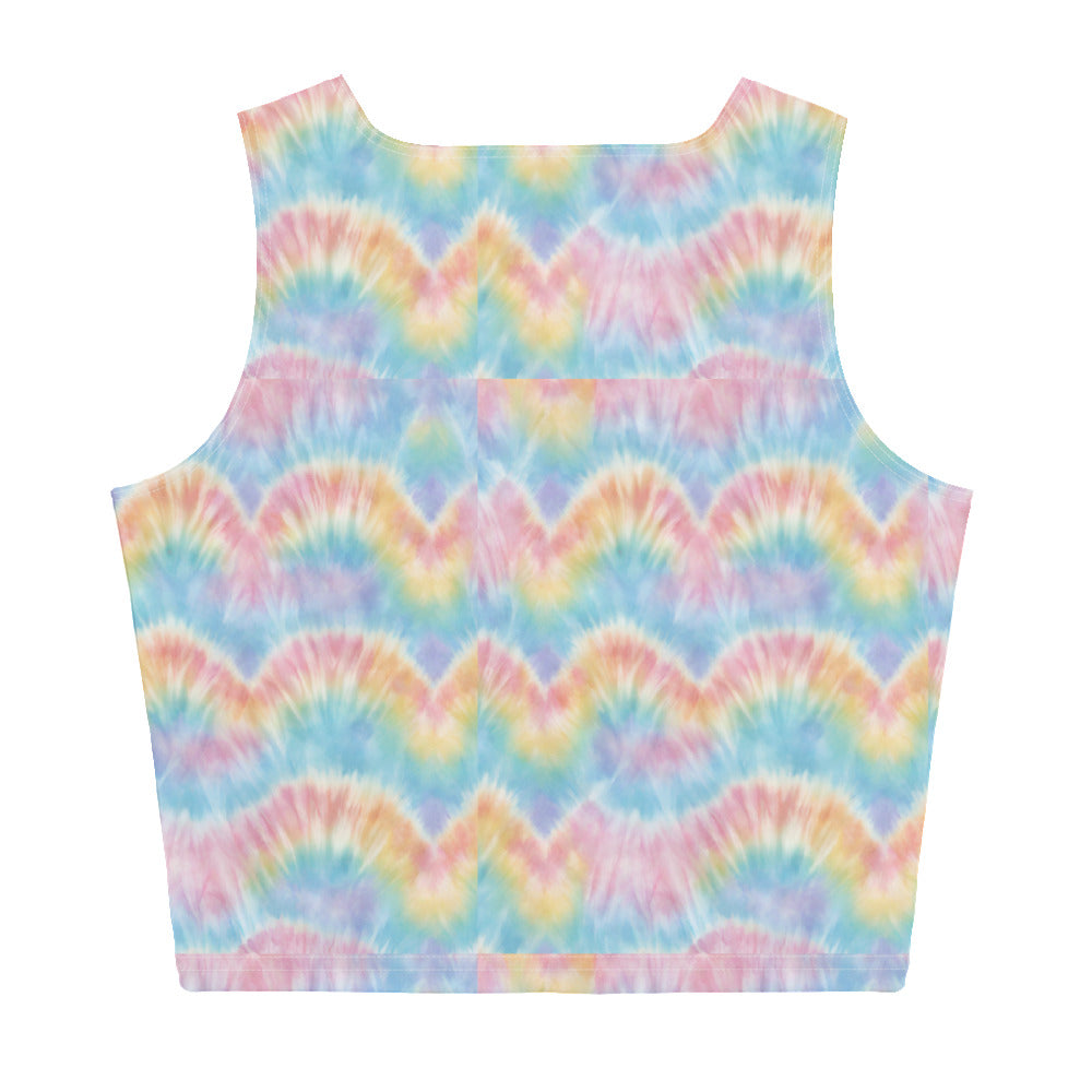 Gelato Pastel Tie Dye Crop Top