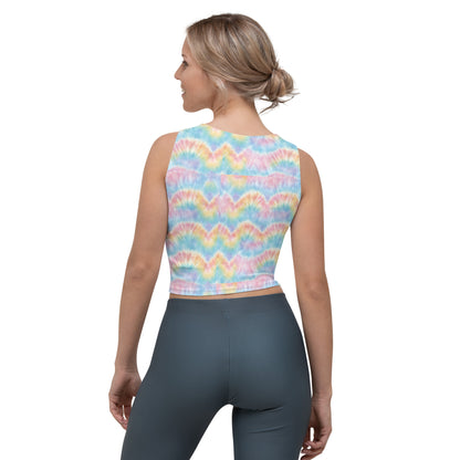 Gelato Pastel Tie Dye Crop Top